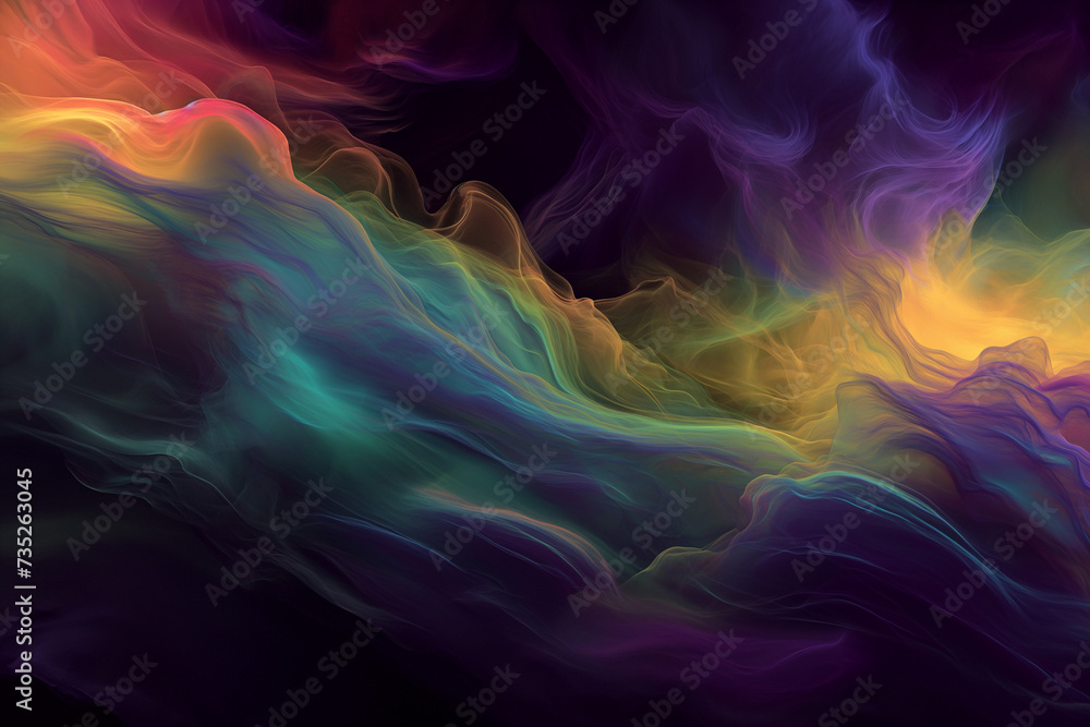 Obraz premium pink and purple cloud canvas print