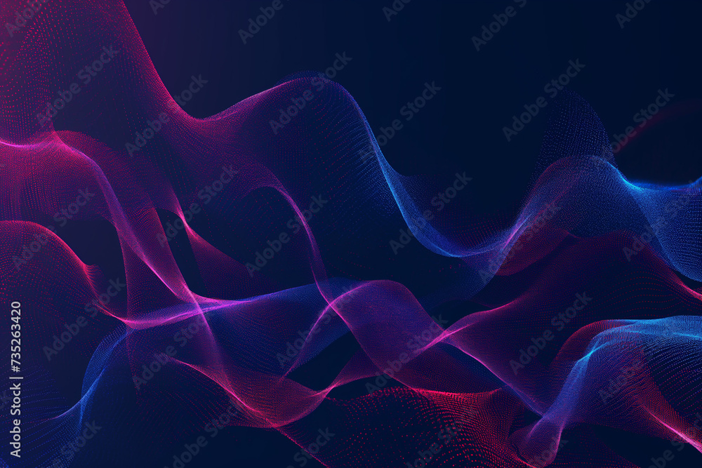 abstract data network on dark background abstract data network on dark background