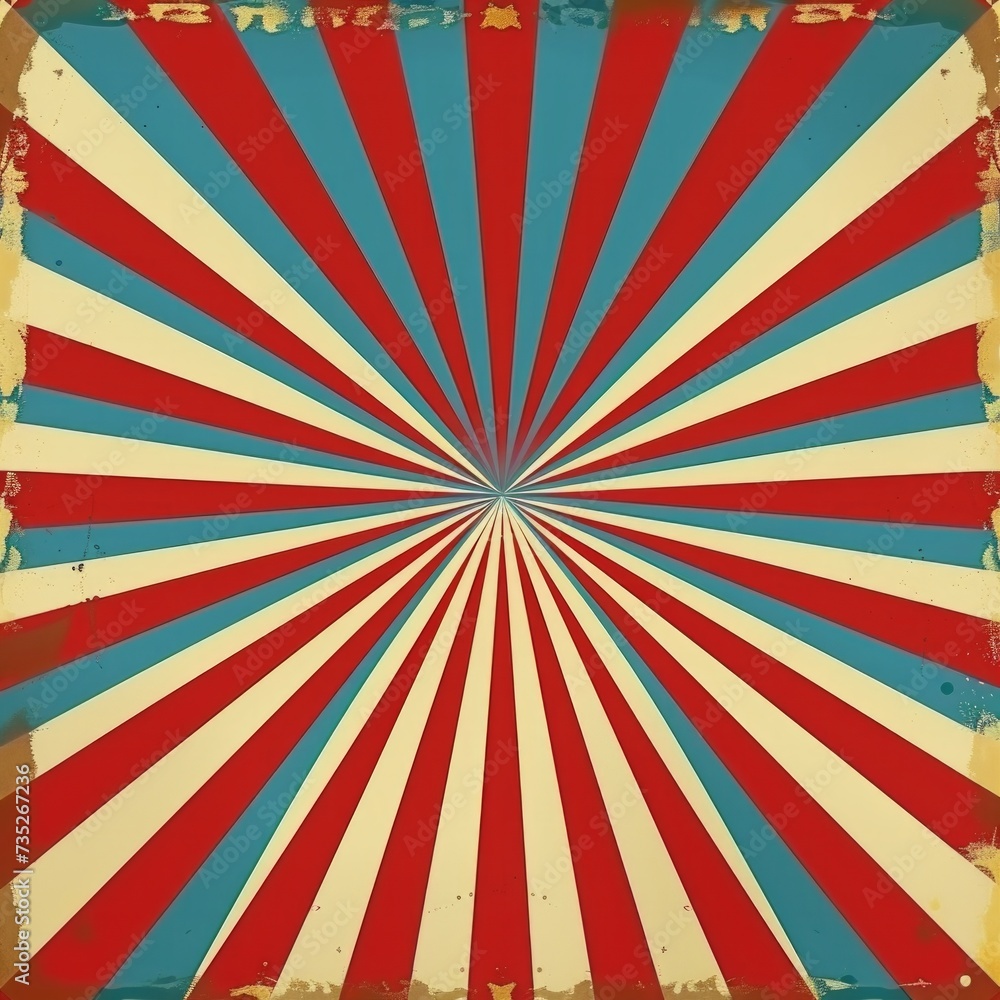 Circus background with plenty of space for text in the center