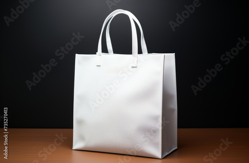 white shopping bag white paper bags