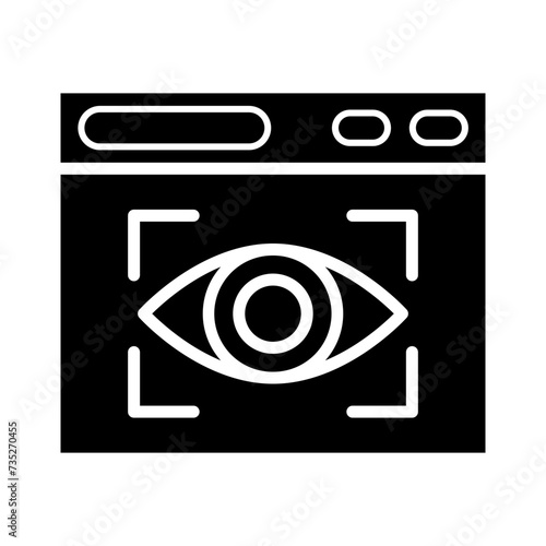 Visibility Glyph Icon