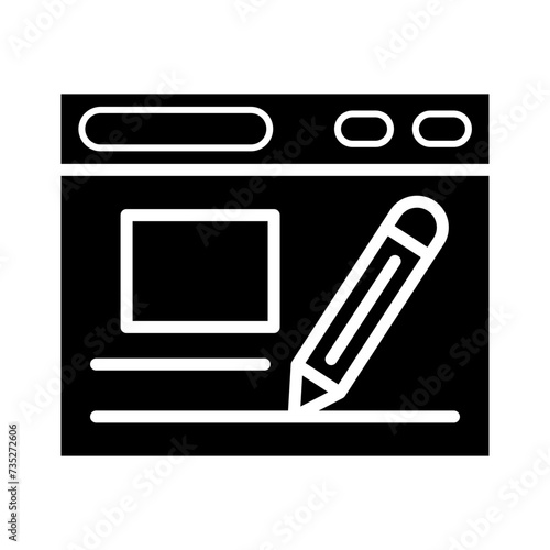 Design Glyph Icon
