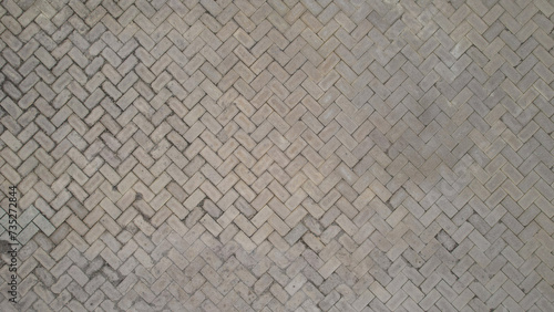 Paving slabs, clinker paving stones one of types of paving slabs laying, black and white colorless background