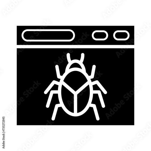 Crawler Glyph Icon