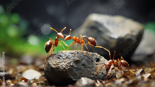ant on the ground © muhammad