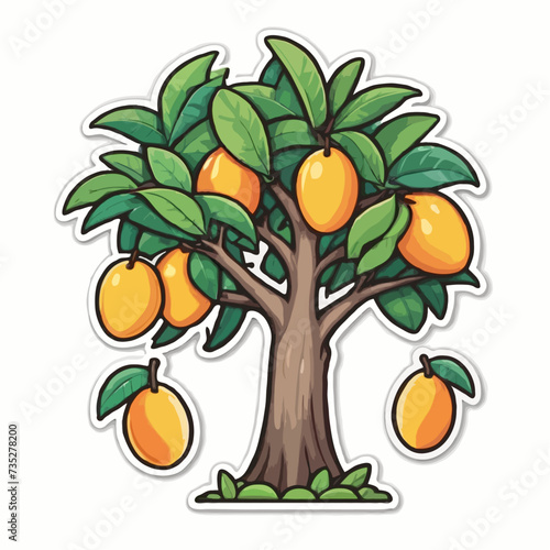 orange fruit tree