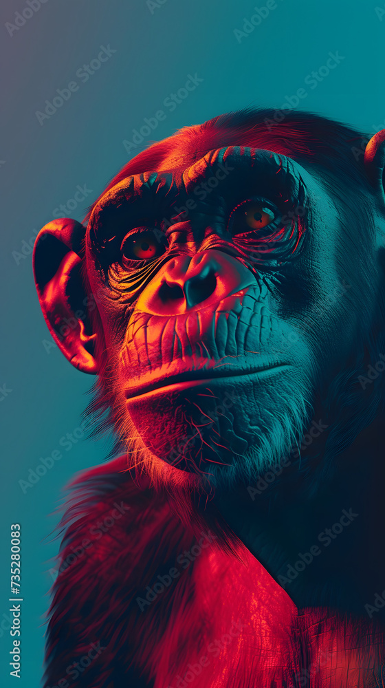 chimpanzees bold fashion photography chimpanzees bold fashion photography