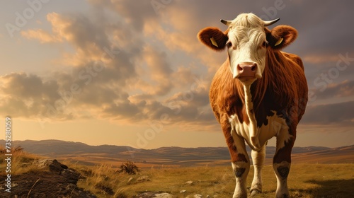 livestock steer cow photo