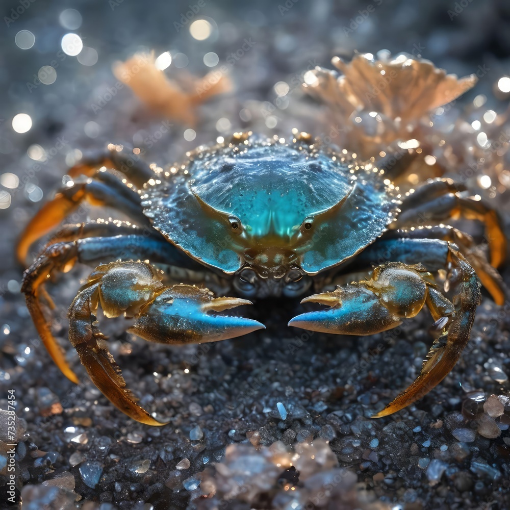 Turquoise Crab Turquoise Crab