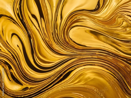 Texture of molten liquid gold metal