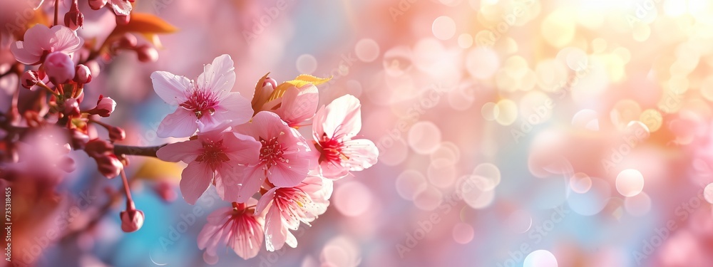 a close up of a pink flower on a tree branch a close up of a pink flower on a tree branch