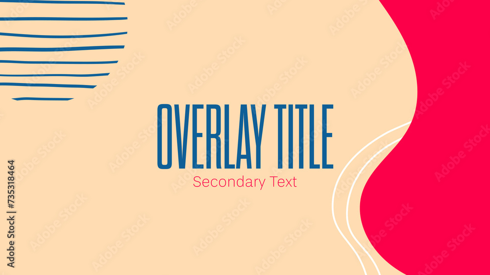 Dynamic Color Captions | Motion Typography Stock Template | Adobe Stock