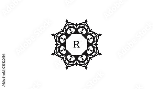 Luxury Classical Star Alphabetical Logo