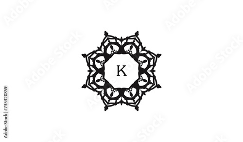 Luxury Classical Star Alphabetical Logo
