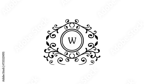 Luxury Spiral Circular Alphabetical Logo