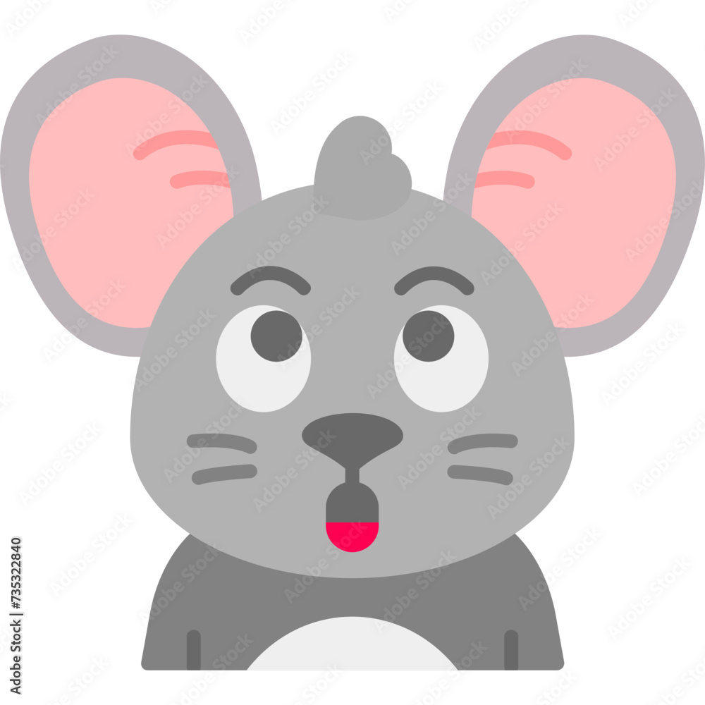 Fototapeta premium Surprised Icon