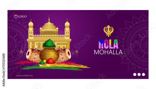 Hola Mohalla is a Sikh festival celebrated with martial arts demonstrations, processions, and community service.