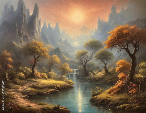 Fantasy landscape