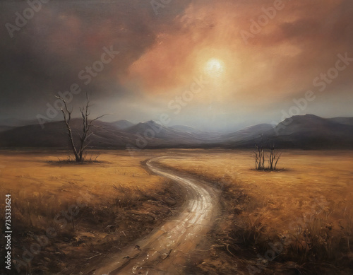 Sad landscape
