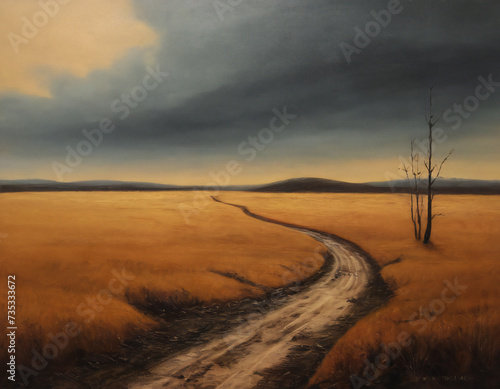 Sad landscape