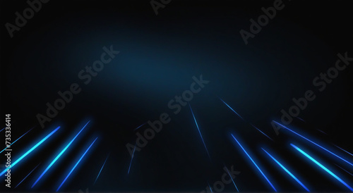 abstract blue light