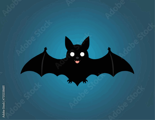 Vector Cute Bat 