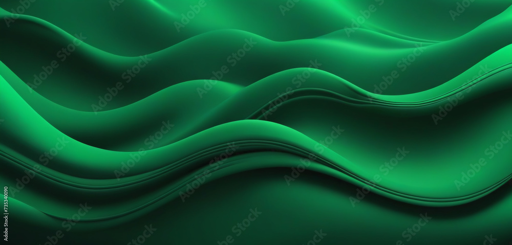 abstract green wave background abstract green wave background