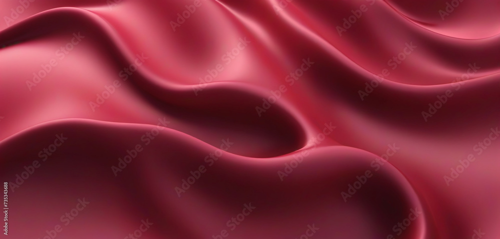Fototapeta premium Abstract Chromatic Cascade: Waves Flowing Through Colorful Weaves