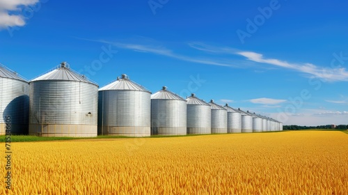 silo corn storage © PikePicture