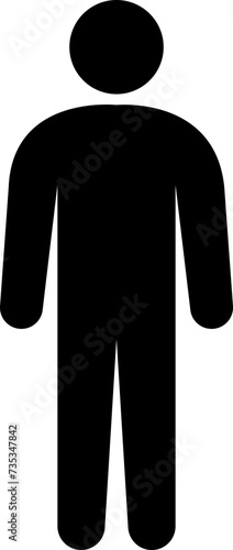 People pictogram icon. People in motion active lifestyle black flat vector isolated on transparent background. Man or woman Basic Posture People Sitting Standing Sign Symbol.