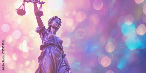 Lady Justice. Symbol of Equality and Fairness.