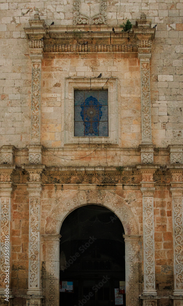 iglesia de San Servacio en la ciudad de Valladolid Yucatán México