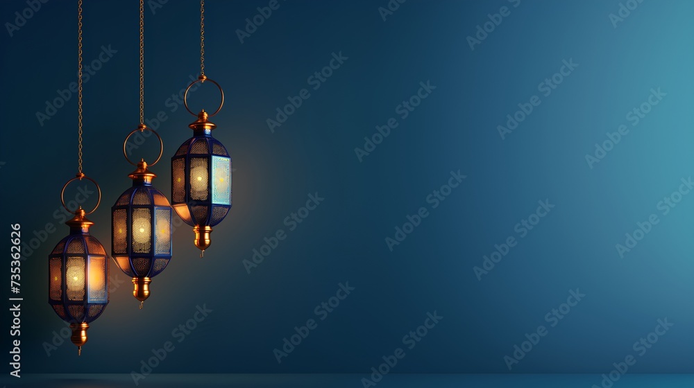 Ramadan lanterns background Ramadan lanterns background