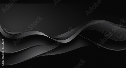 Abstract Elegance: 3D Rendered Metallic Wave Formation 