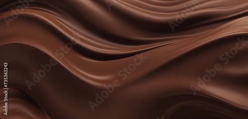 Dynamic Metallic Flow: Abstractly Rendered Wave Band in 3D 