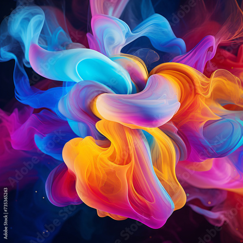 Farbiger bunter Hintergrund für z.B. Stories, Produkt Werbung, Broschüren oder Flugblätter
