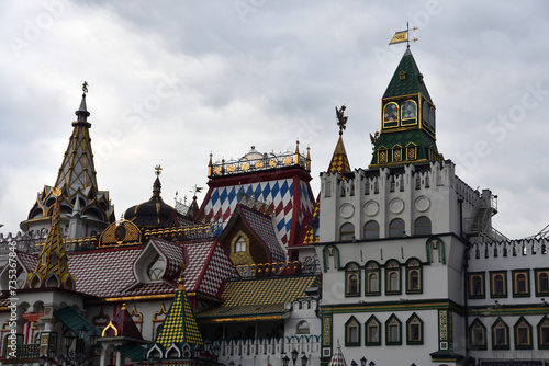 Obraz na płótnie Kremlin in Izmailovo, Moscow, Russia w salonie
