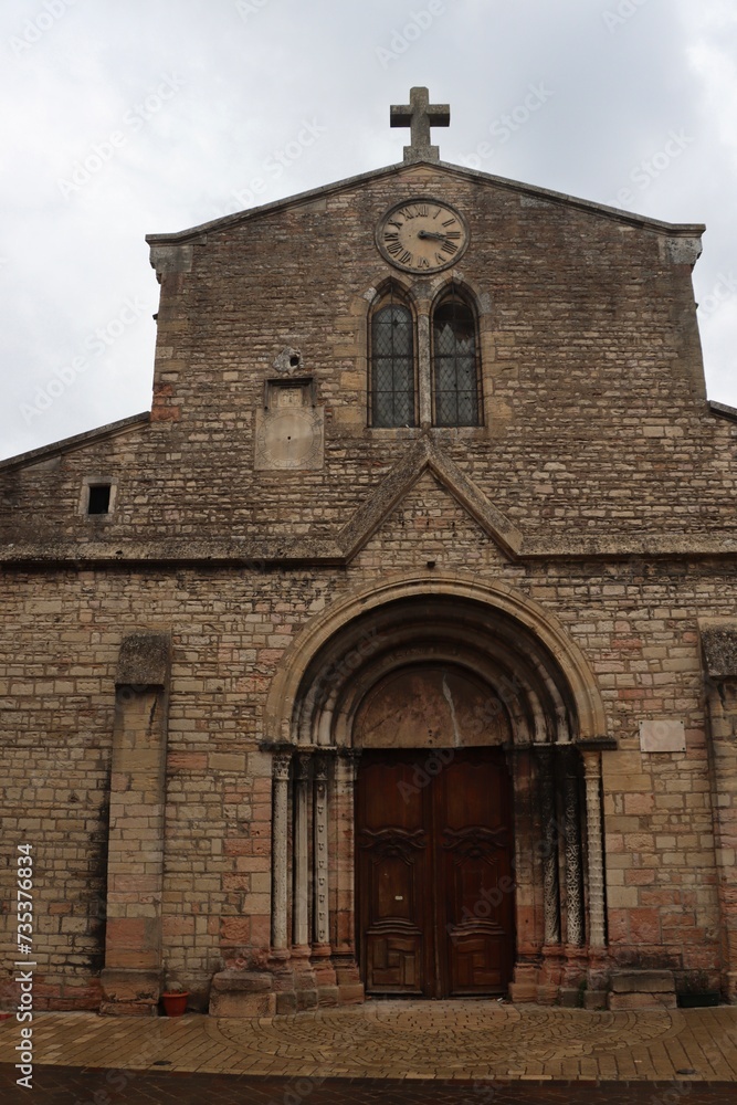 Old church in Tournus, Sainte Madeleine 
