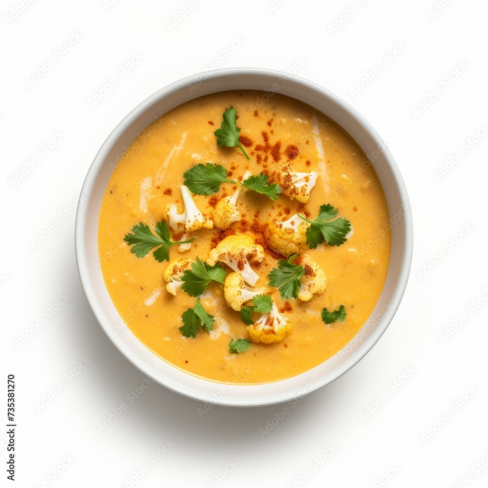 Curried Cauliflower Soup