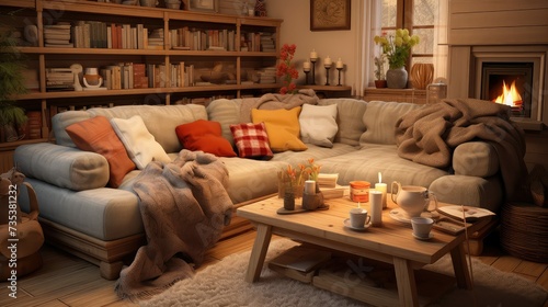 relaxation cozy living rooms