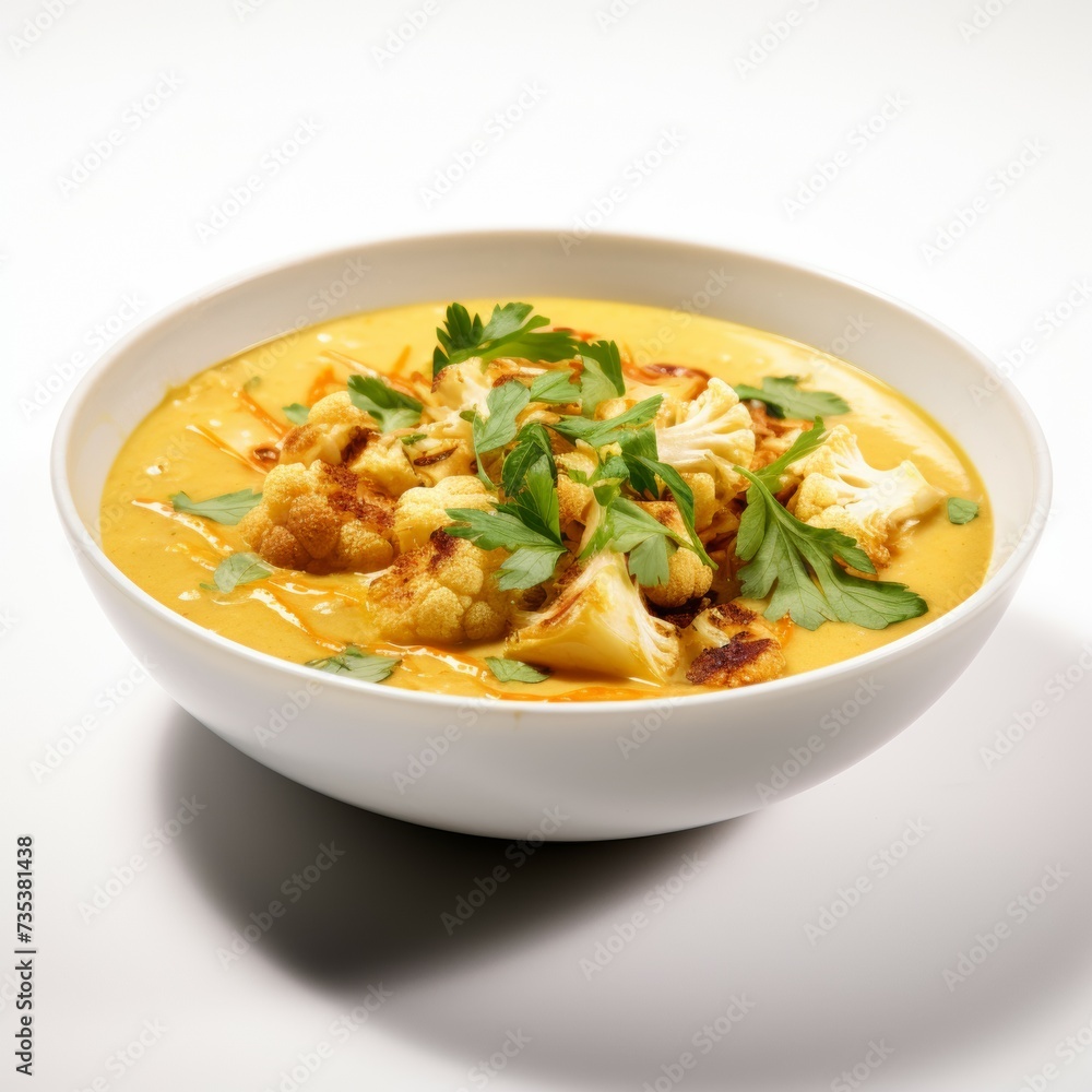 Curried Cauliflower Soup