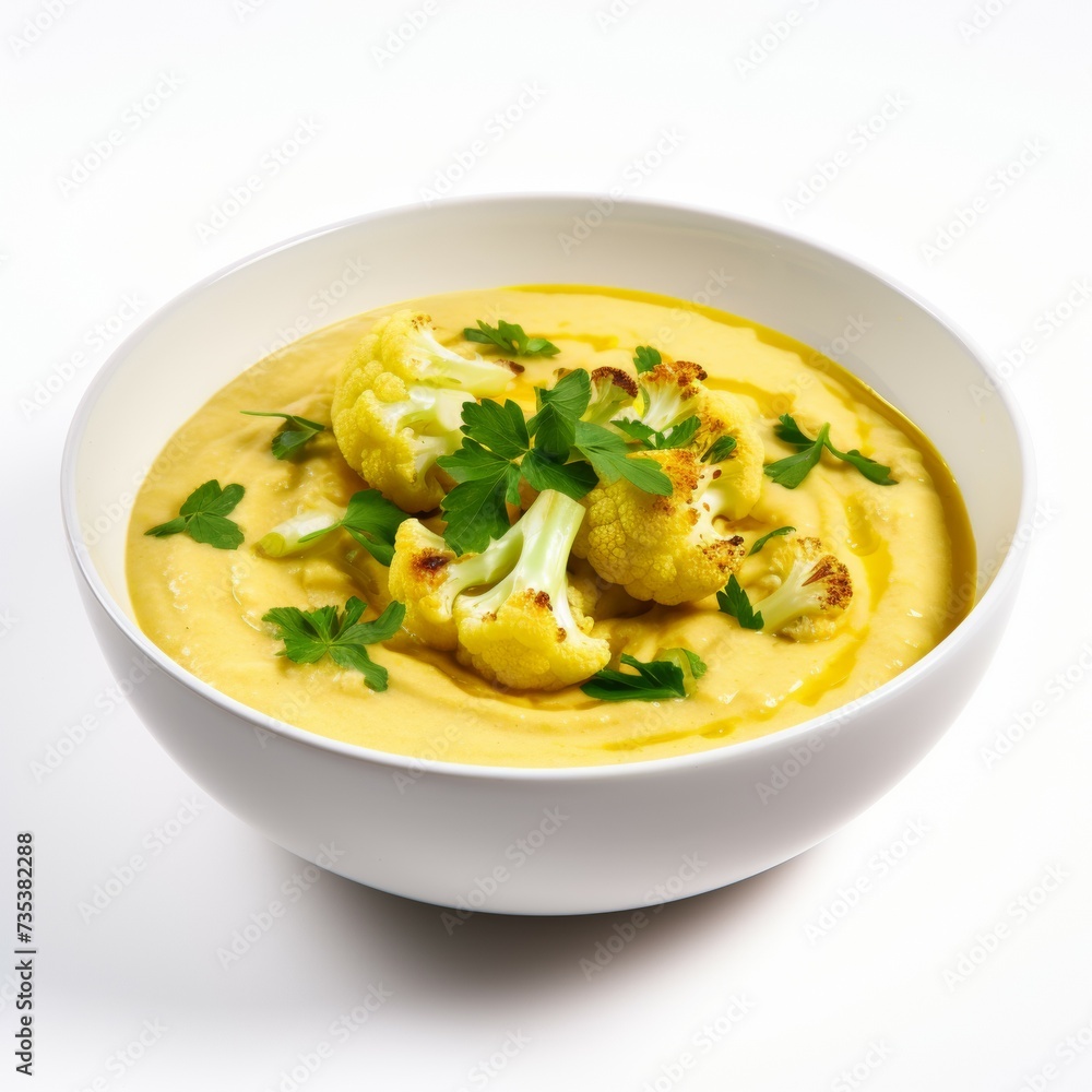 Curried Cauliflower Soup