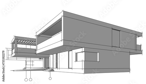 3d model house