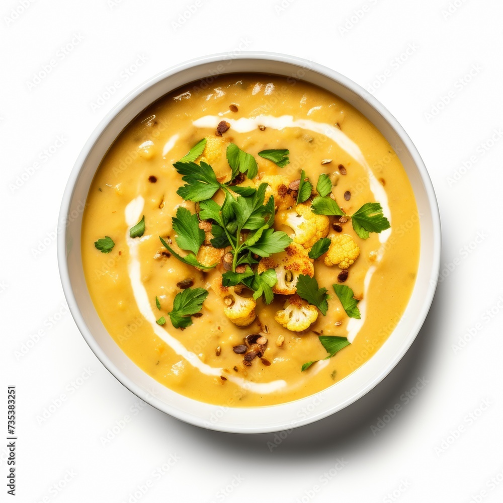 Curried Cauliflower Soup Curried Cauliflower Soup