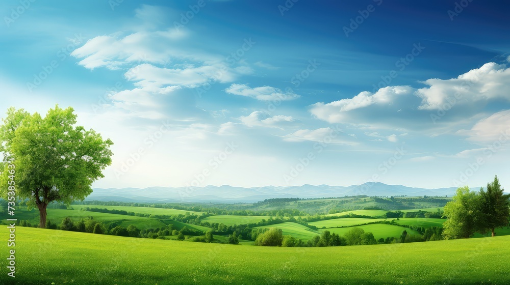 Naklejka premium relaxation holiday background green