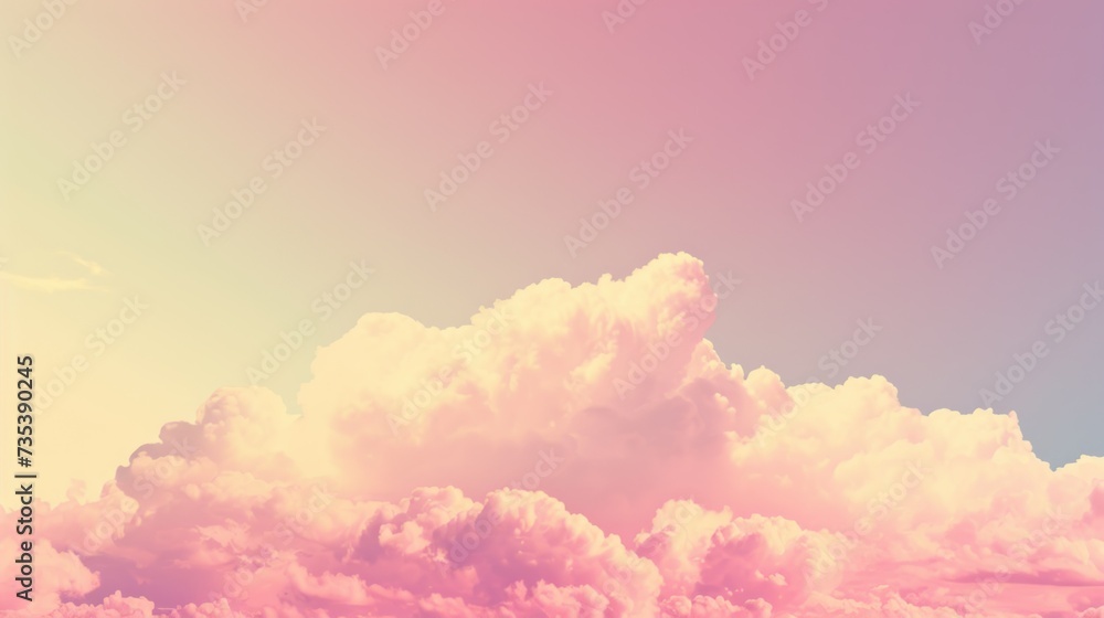 Breathtaking view of the sky during sunset with clouds and vibrant shades of pink and purple Breathtaking view of the sky during sunset with clouds and vibrant shades of pink and purple