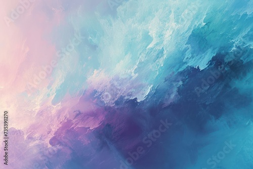 Abstract colorful cloud texture in a mix of blue and pink hues