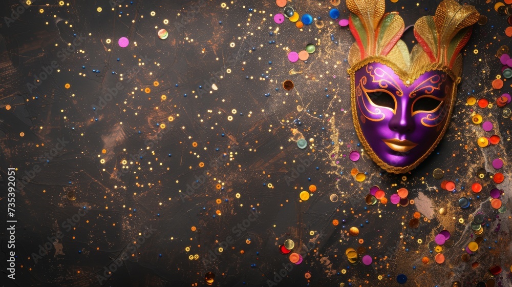 Mystique of the Carnival Mask - obrazy, fototapety, plakaty 