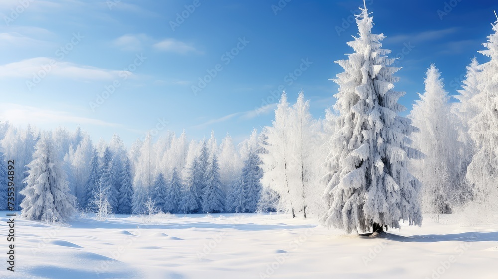 Obraz premium vacation snowflake holiday