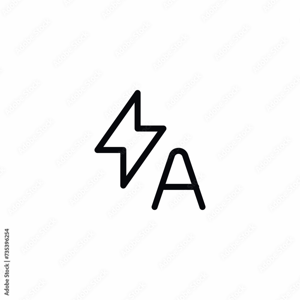 Auto Flash Lightning Energy Camera Vector Icon Sign Symbol Sign Symbol Auto Flash Lightning Energy Camera Vector Icon Sign Symbol Sign Symbol
